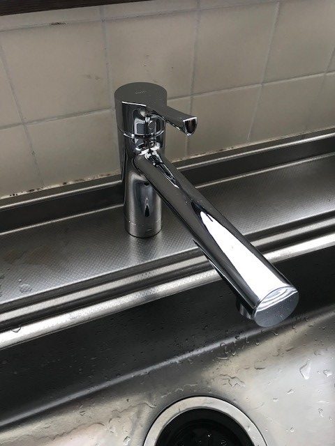   キッチン水栓交換