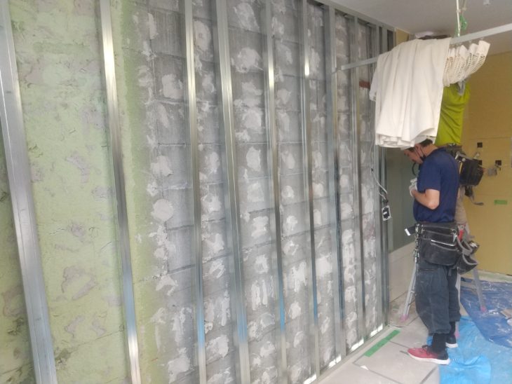 内装　郡山市　壁　