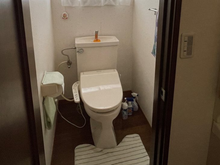 トイレ交換施工後の写真です。